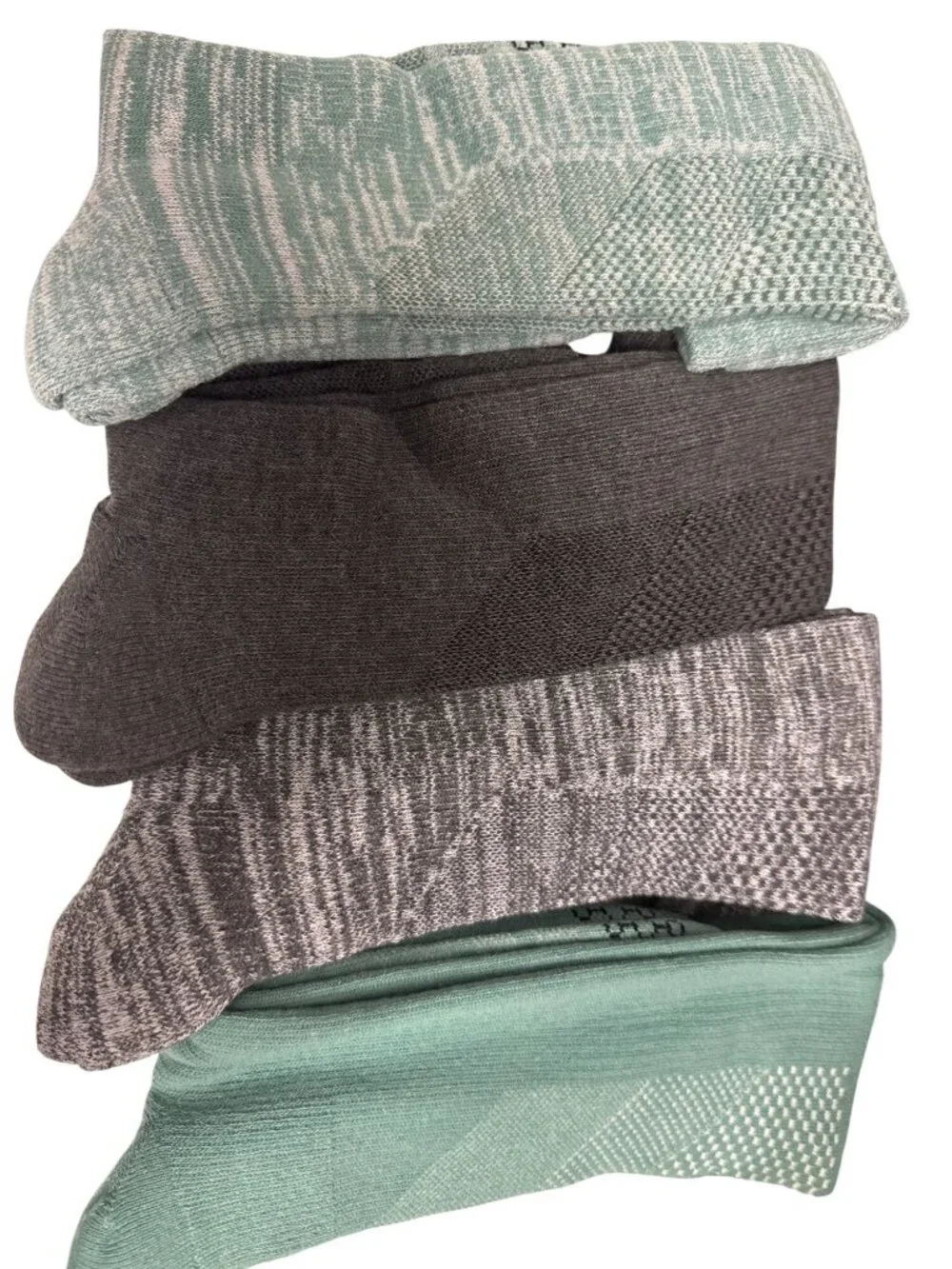 Tommie Copper NanoGlide Over the Calf Compression Socks 4 Pack Medium Jade